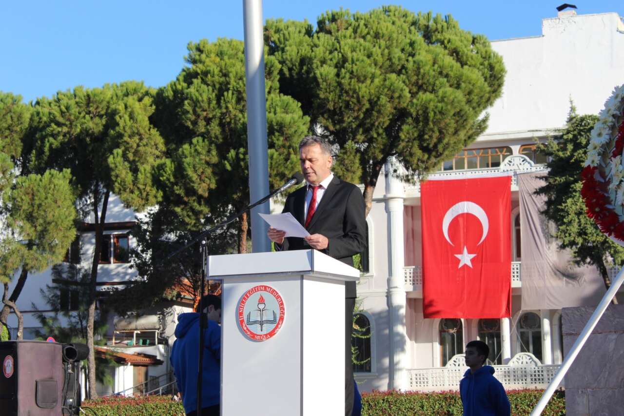 Muğla’da 24 Kasım Öğretmenler Günü Çelenk Töreni Düzenlendi 2